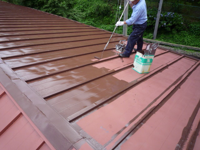 トタン屋根　補修