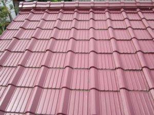 セメント瓦　屋根塗装