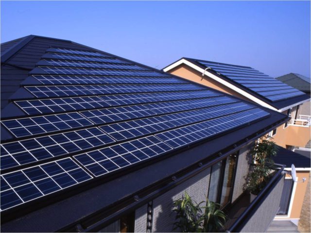 太陽光発電　屋根